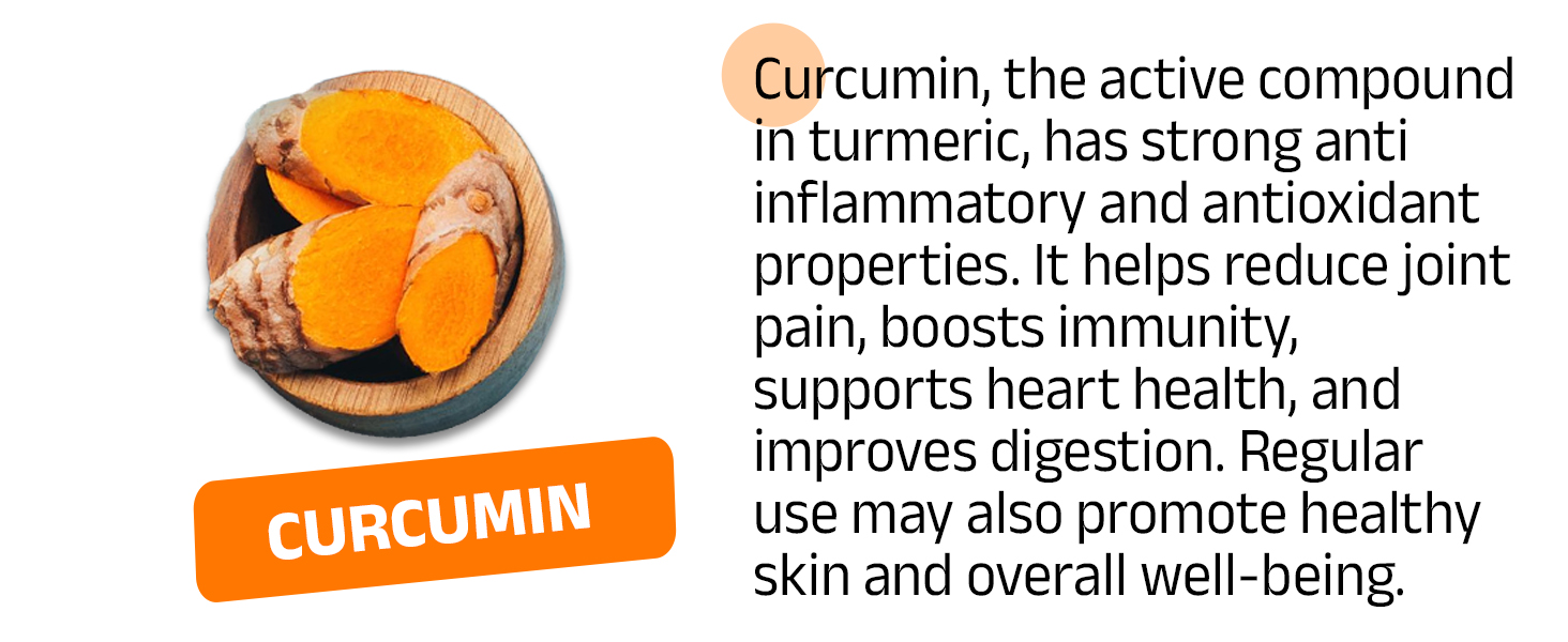 Anti-Inflammatory Nutrition Duo | Curcumin & Moringa Capsules | Reduces Inflammation, Boosts Energy & Immunity | 60+60 Vegan Capsules