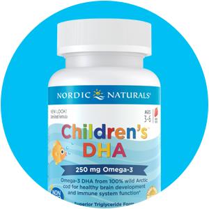 Nordic Naturals Children’S DHA For Omega 3 | Fish Oil For Kids 250Mg From Arctic Cod Liver Oil | Omega 3 EPA & DHA For Kids 3-6 Yrs| Brain Development & Immunity Strawberry Fish Oil 180 Mini Softgels