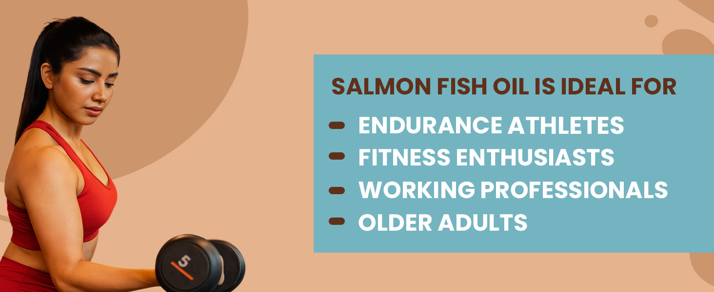Carbamide Forte Salmon Fish Oil Omega 3 Capsule 1000 mg | 90 Softgel Capsules | EPA 180 mg & DHA 120 mg | Supports Heart, Joints, Bones & Skin (Pack of 3)