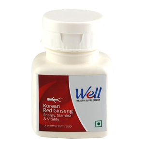 KRUM ModiCare Korean Red Ginseng Superfood - 60 Tablets 300 mg (6 Yrs Old, 3)