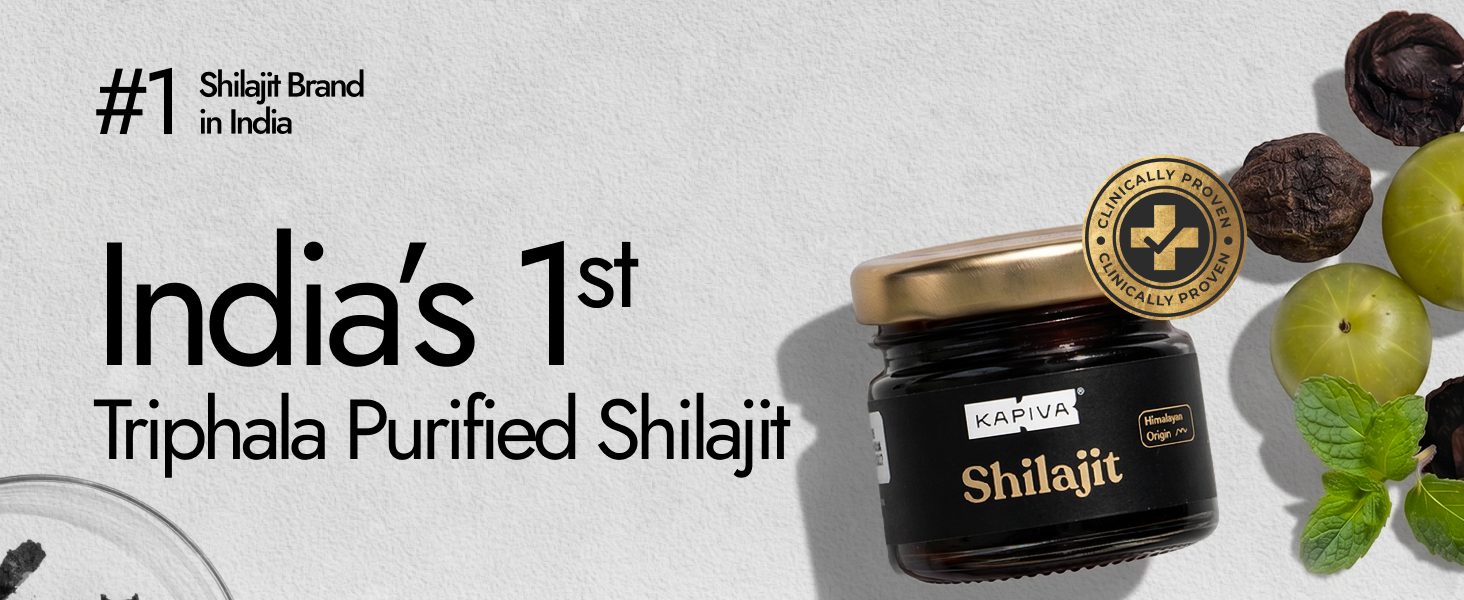 Kapiva Original Himalayan Shilajit/Shilajeet Resin 40g |Super Saver Pack| 250mg/Serving | For Energy, Endurance & Vitality | 160 Servings | 100% Ayurvedic