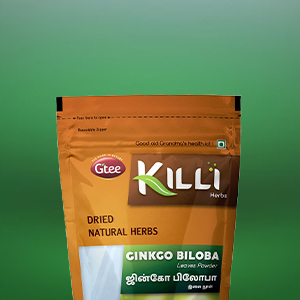 KILLI Ginkgo biloba Leaves Powder, 100g