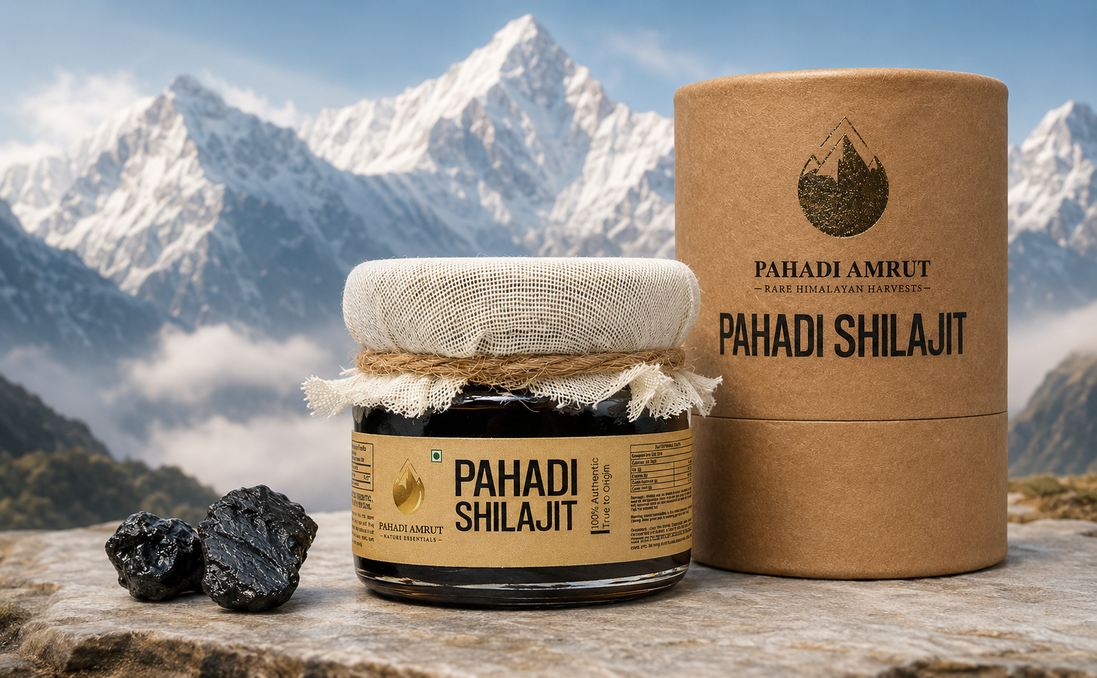 Shilajit 10g | 100% Natural Himalayan Shilajit I Pure Shiliajit | Original Pahadi Shilajit for Energy & Wellness