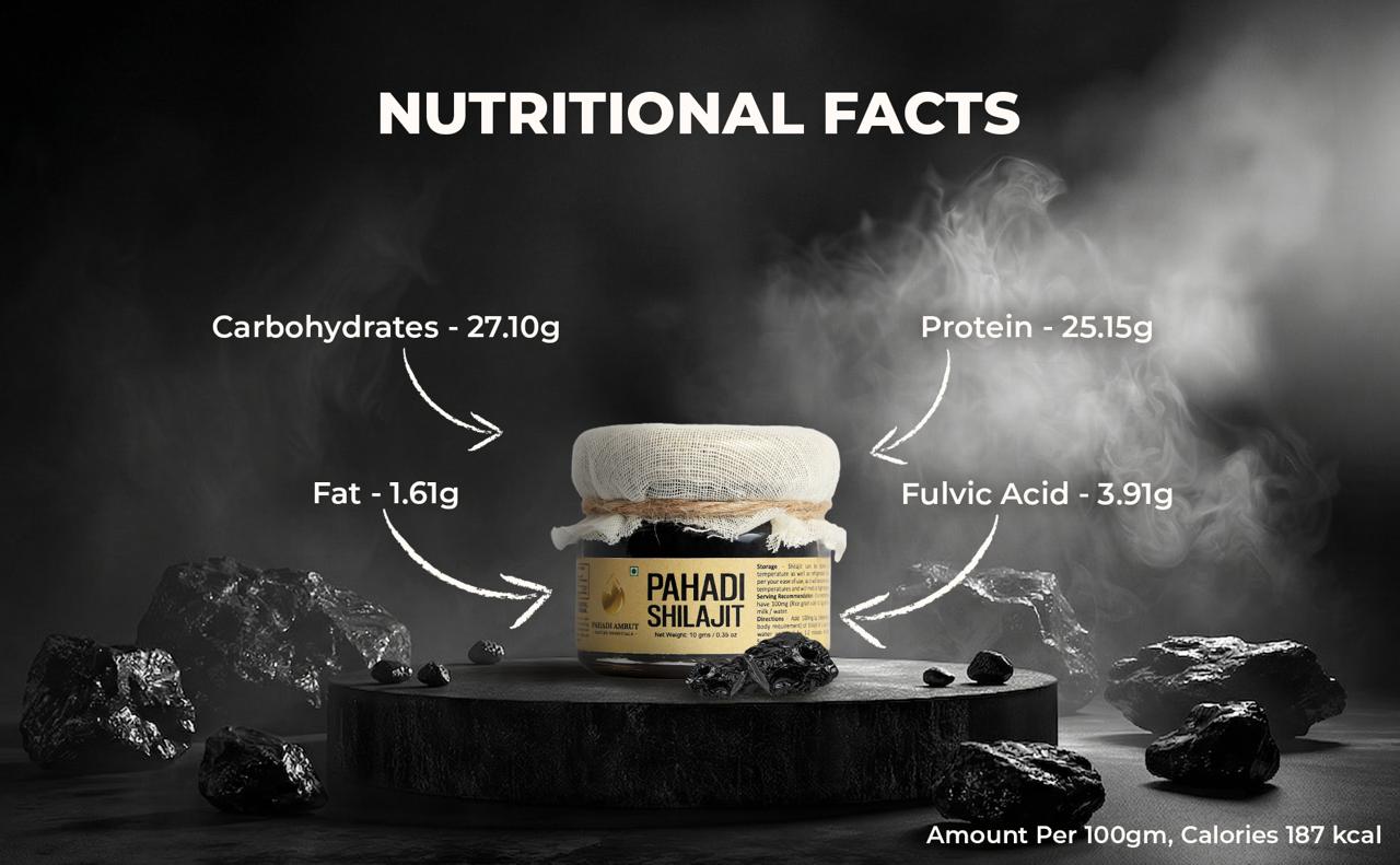 Shilajit 10g | 100% Natural Himalayan Shilajit I Pure Shiliajit | Original Pahadi Shilajit for Energy & Wellness