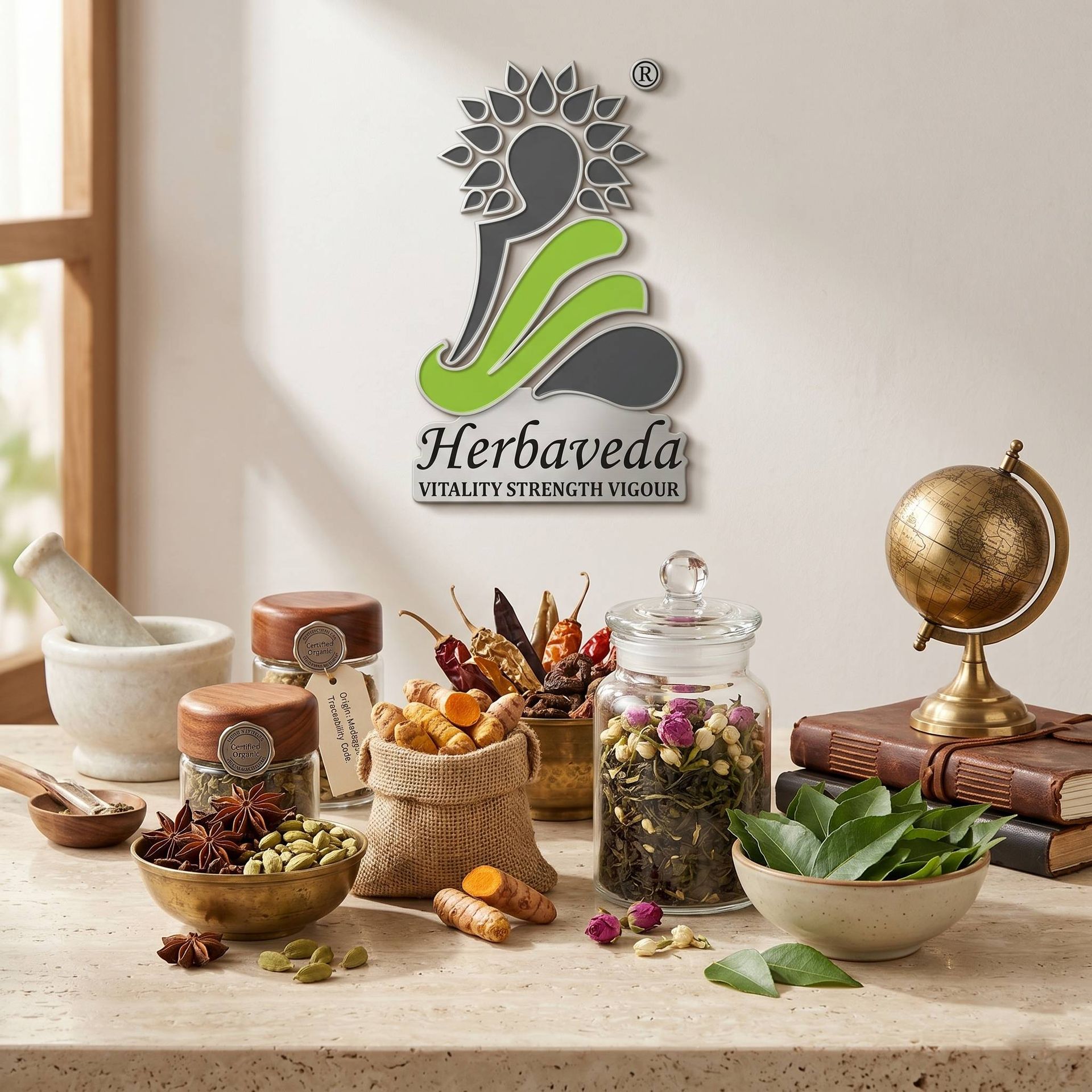 Herbaveda Pure Valerian Root 200g - Dried Herbal Infusion for Nighttime Relaxation, Natural Relaxation, Tranquility, Calming Comfort, Spiritual Rituals, Pooja Offerings & Relaxing Herbal Infusions