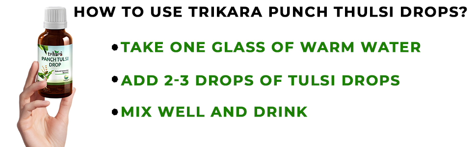 RCM Trikara Panch Tulsi Drop(30ml) (Natural Immunity Booster)