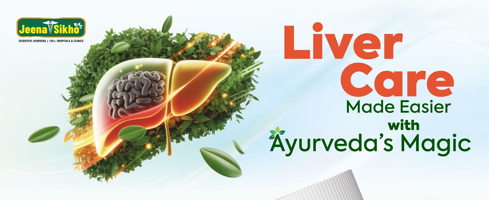 Jeena Sikho LIV-DS | Ayurvedic Supplement For Liver Care | Naturally Blended With Bhumiamla, Kasani, And Himsra | Herbal Remedy For Good Health, 60 Capsules