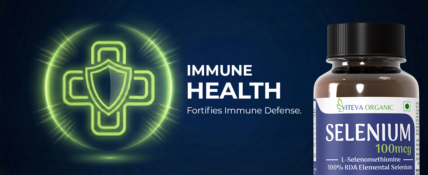 Selenium Contains 100mcg L Selenomethionine, 120 Veg Tablets | Immune Support, Thyroid, Prostate and Heart Health & Superior Absorption | Non-GMO