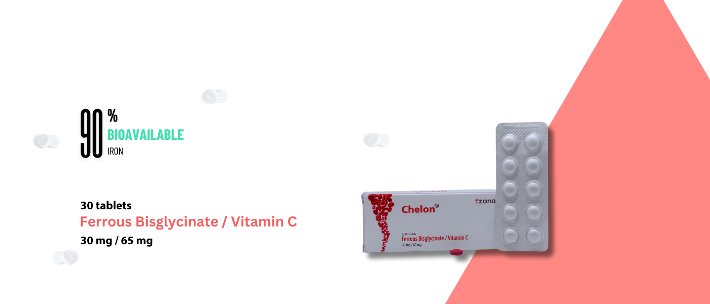 Chelon - iron tablets with no stomach problems