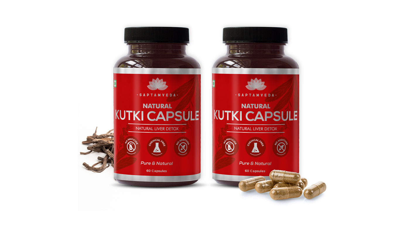 SAPTAMVEDA Premium Kutki Powder, 150 Gm - Liver Support & Detox (Pack of 1)