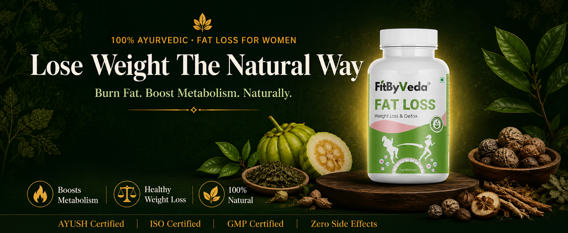 Slim Care Capsules for Women - Weight Management Nutritional Supplement | 120 Veg Capsules