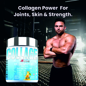 Skin Radiance Marine Collagen (Mango, 200 g) With Vitamin C, Glutathione, Gojiberry | For Healthy Nails, Skin & Hair, 25 Servings