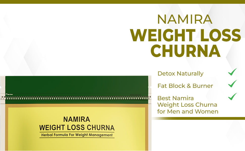Namira Weight Loss Powder For Men & Women | Helps Weight Loss Support with Herbal Extracts | Metabolic Support & Fat Loss Management | Pack Of 2 - Each 210gm