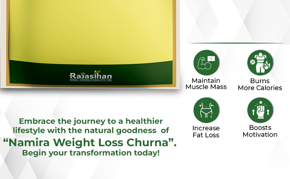 Namira Weight Loss Powder For Men & Women | Helps Weight Loss Support with Herbal Extracts | Metabolic Support & Fat Loss Management | Pack Of 2 - Each 210gm
