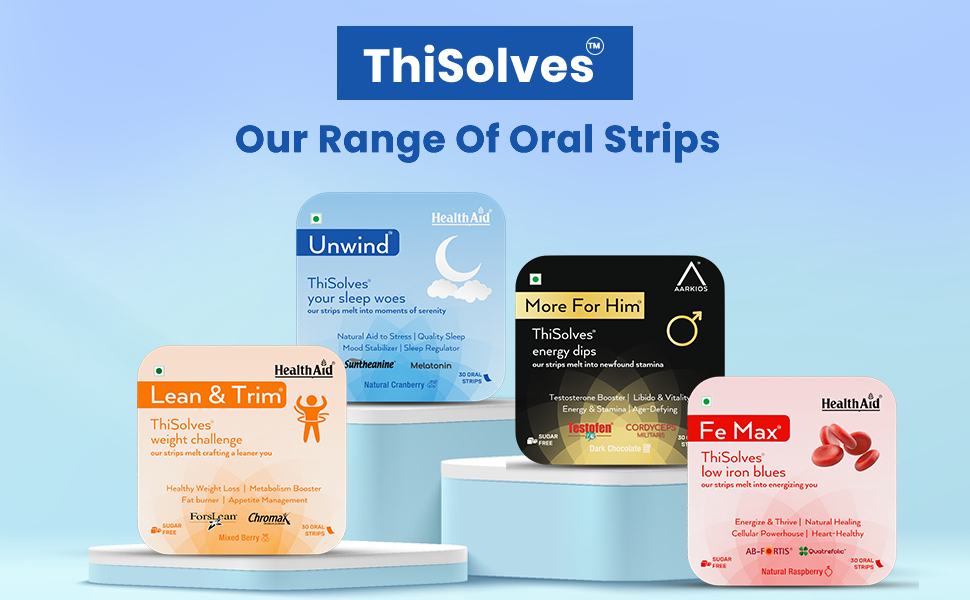 HealthAid Unwind ThiSolves™ Mouth Dissolving Strips – 30 Oral Strips | With Suntheanine, Lavender & Hibiscus Extract | Supports Relaxation, Calmness & Restful Sleep | Non-Habit Forming | Natural Cranberry Flavour
