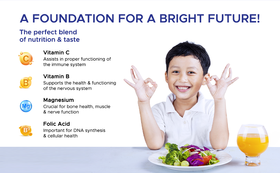 Plus Multivitamin Syrup For Children Upto 12 Years With Vitamins, Minerals For Overall Growth, Health & Immunity, Maintain Daily Energy |200Ml