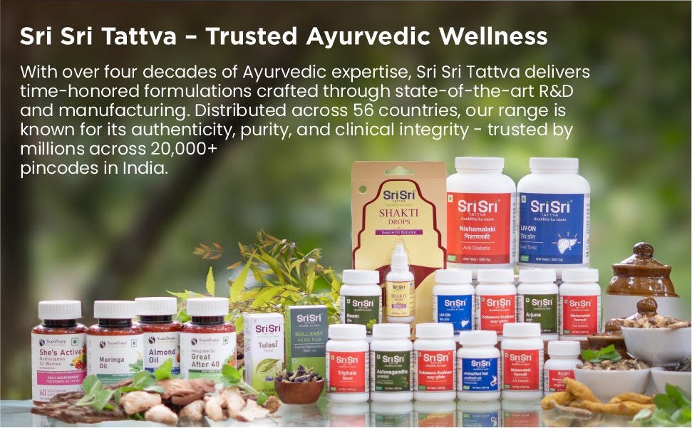 Sri Sri Tattva Triphala 500Mg Tablet - 60Count (Pack of 1)