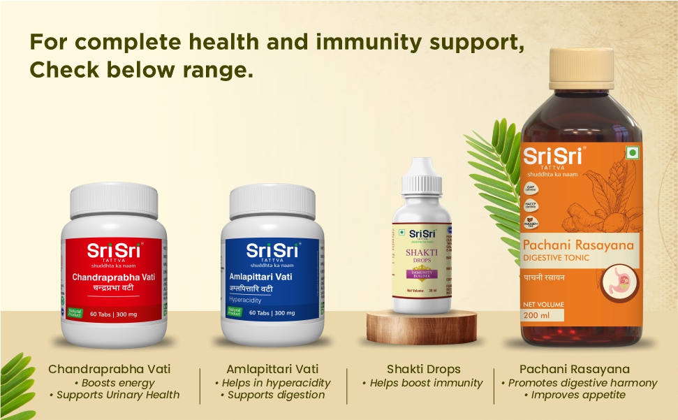 Sri Sri Tattva Triphala 500Mg Tablet - 60Count (Pack of 1)