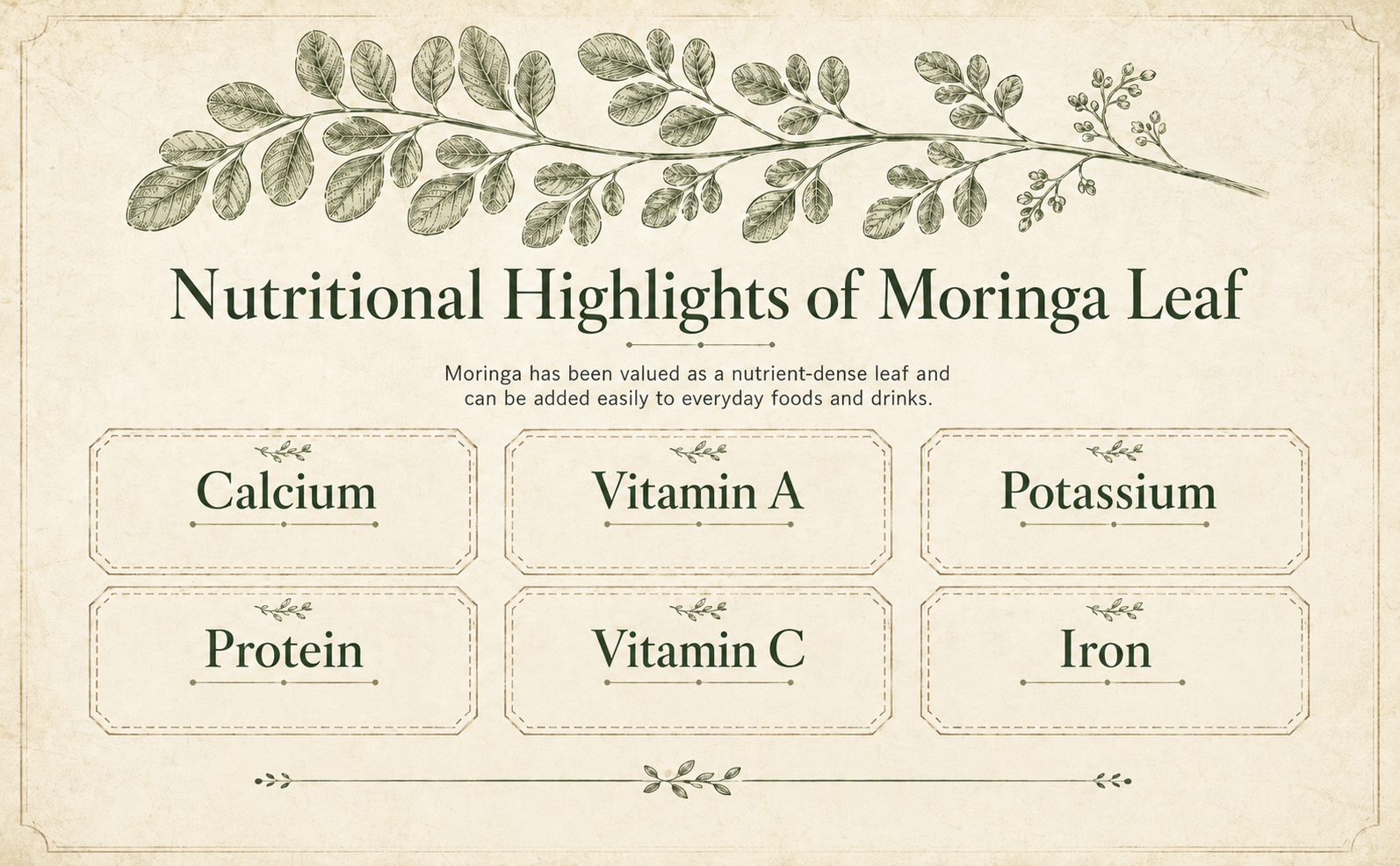 Moringa Leaf Powder | 100g | Single-Ingredient | No Artificial Additives | Vegan | Made in India