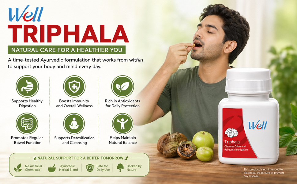 Well Triphla tablets - 60 N