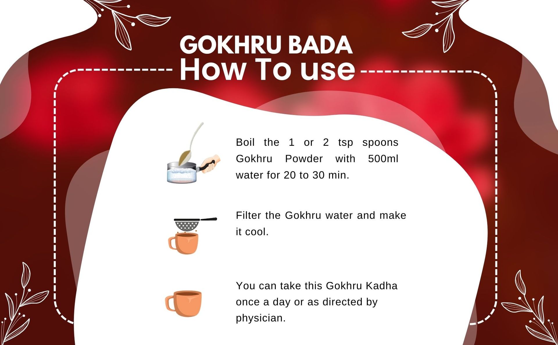 Birju Mahavir Gokhru Bada - Pedalium Murex - Large Caltrops, Natural, 400 gram (BMPL-353)