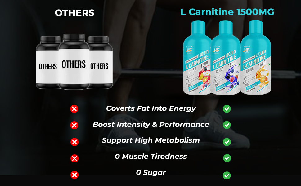 HF Series Liquid L Carnitine 1500 mg,Burns Fat For Energy (400 ml Fruit Punch)| Energy 4.50 kcal | Carbohydrate 2.24G| Sodium 5.99 Mg| L Carnitine 1.50 G | Increase body metabolism |