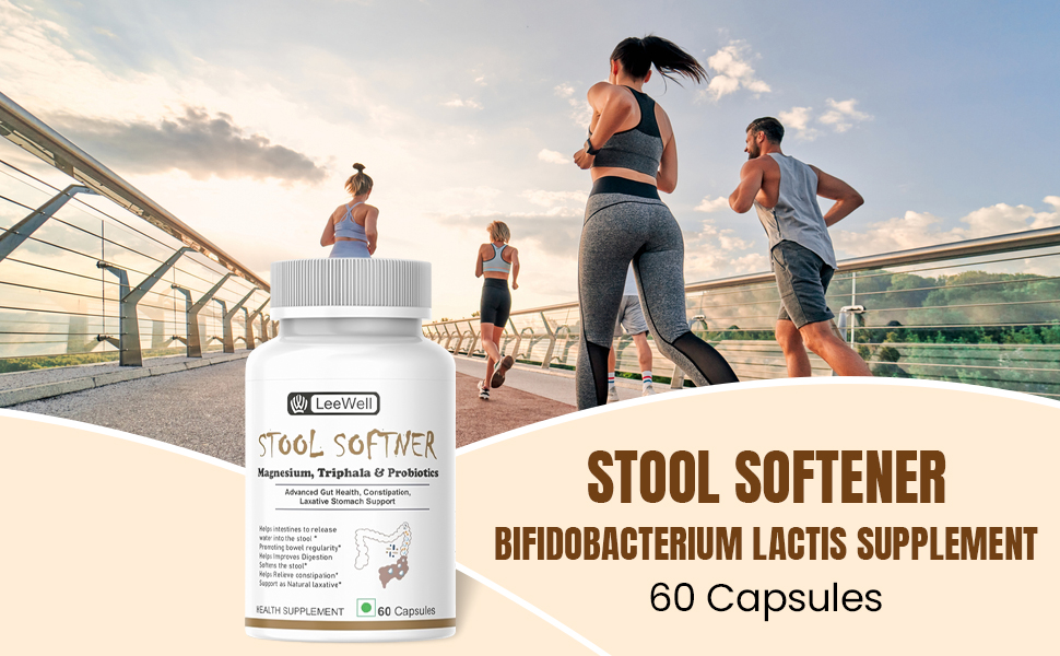 Stool Softener Supplement, 60 Capsules