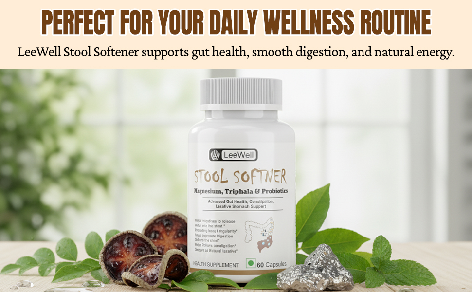 Stool Softener Supplement, 60 Capsules