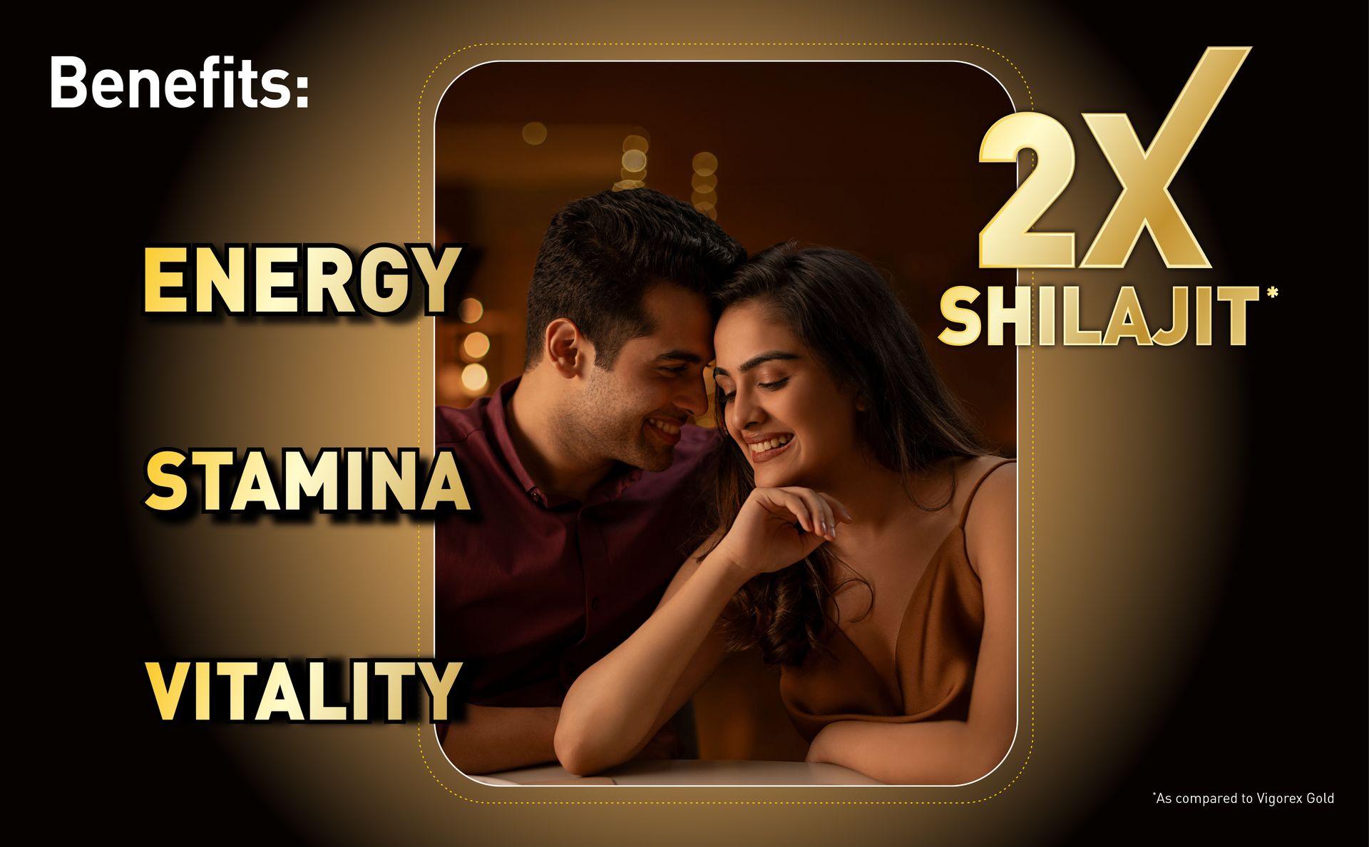 Zandu Vigorex Shilajit Gold - 12 Capsules