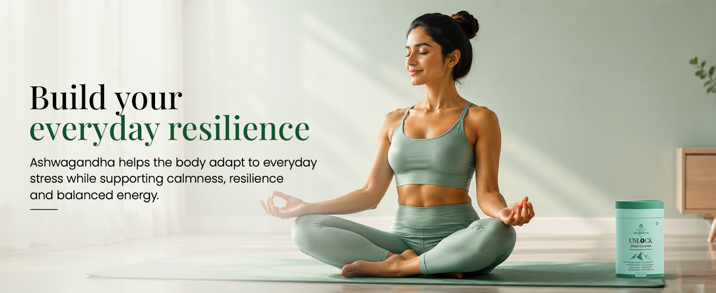 House of Wellness Unlock Shilajit Gummies for Women | Shilajit Gummies with Shilajit Resin Extract, Ashwagandha, Shatavari & Black Musli | Energy & Vitality Support | 60 Gummies
