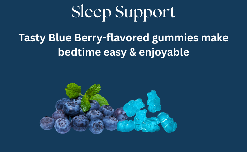 Melatonin 10mg Sleep Gummies - Sleep Solution for Men & Women 30 Veg Gummies