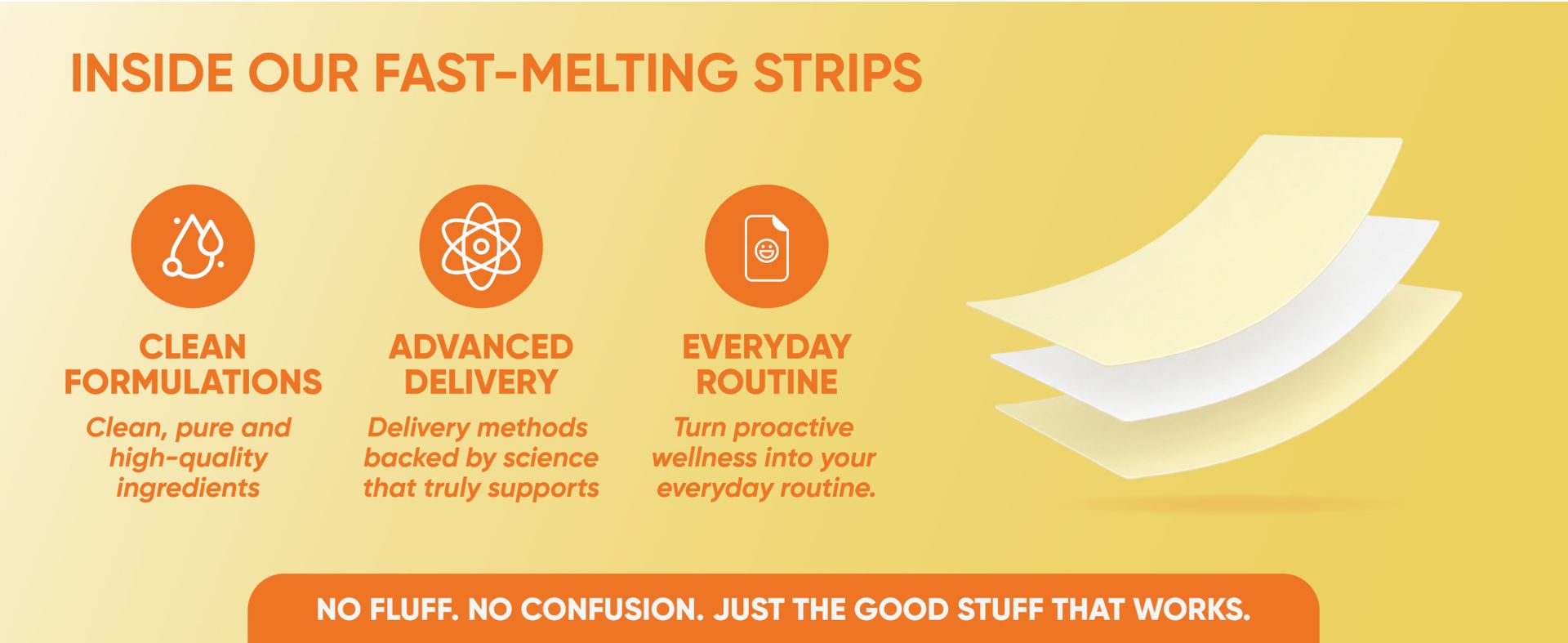 JUSTT ESSENTIALS Vitamin D3 Oral Strips | Daily Wellness Made Easy | Orange Burst Flavour | Fast Dissolving | Sugar Free | No Water Needed | 30 Strips
