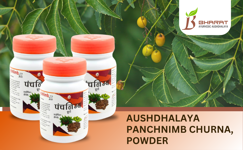 Bharat Ayurvedic Aushdhalaya Panchnimb Churna, Powder 50gm (Pack of 3)