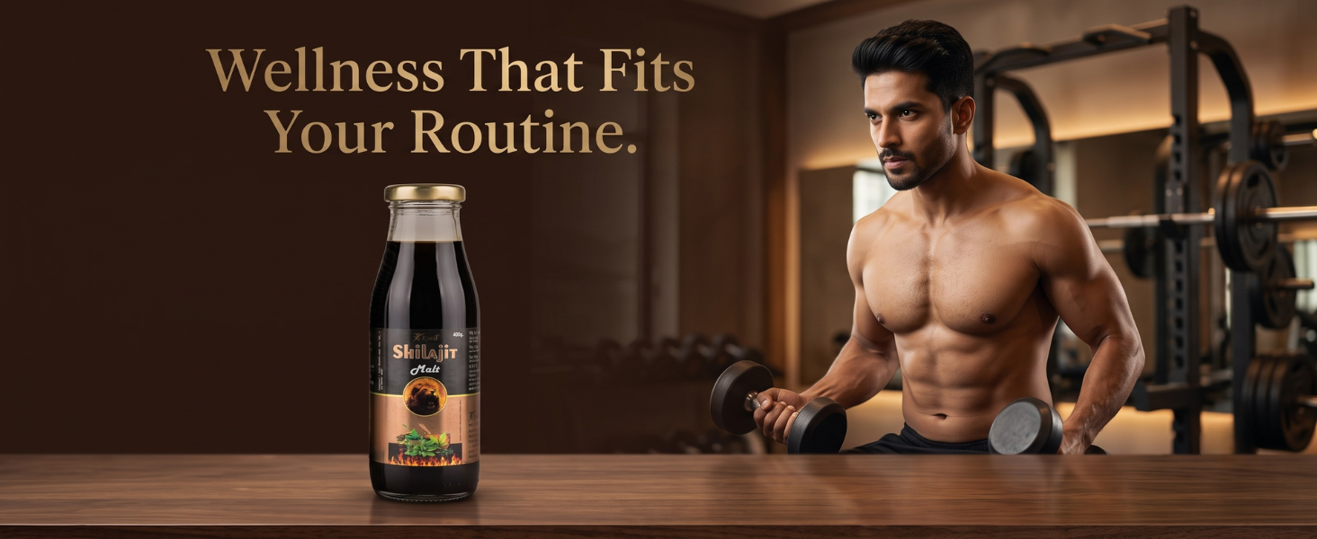 Knoll Shilajit Malt 400g | Ayurvedic Herbal Malt | With Shilajit, Ashwagandha, Shatavari & Amla | Premium Glass Bottle | Daily Wellness Supplement Smooth & Easy-to-Consume Malt