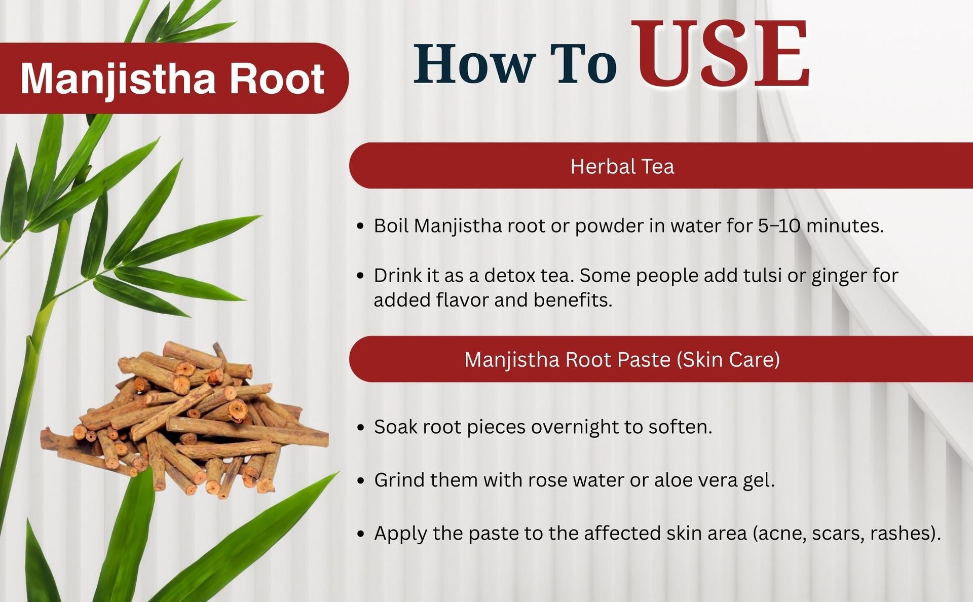 Birju Mahavir Manjistha Root (200 gm) | Manjistha Root Sticks | for Eating | Majith, Indian Madder, Manjishtha, Manjishta, Manjishta, Manjishta