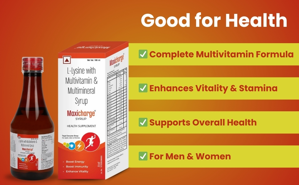 Multivitamin Health Supplement Syrup (A To Z Vitamin) | Boosts Immunity | Boosts Energy | Enhance Vitality | Vitamins & Minerals | 200 ml Suitable for both Men & Women. (Pack of 2)