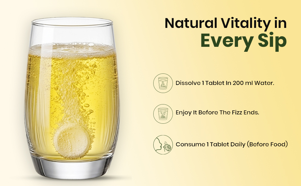 Free On Vitamin B Complex & Lactobacillus Effervescent Tablets, 40 Tablets