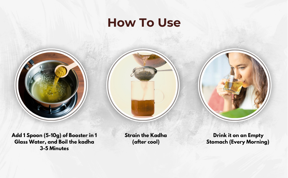 Dodkiya Agro Body Detox Drink Booster Tea (Kadha) blends 30+ herbs like Amla, Turmeric, Ashwagandha, Moringa & more for detox, immunity, and digestion. 250gm Pack-2