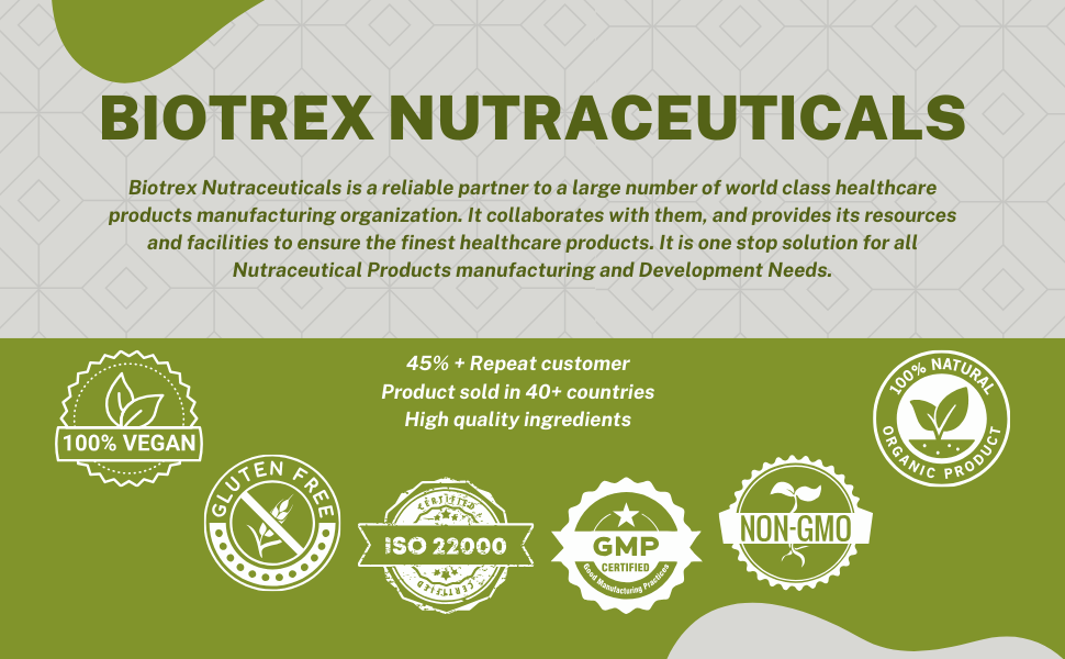 Biotrex Nutraceuticals Taurine 500mg - 60 Veg Capsules