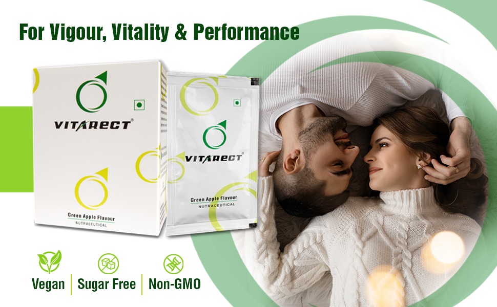 With L-Arginine, Grape Seed Extract & Safed Musli | Provides Energy, Increase Mental & Physical Strength | (7 Sachet)