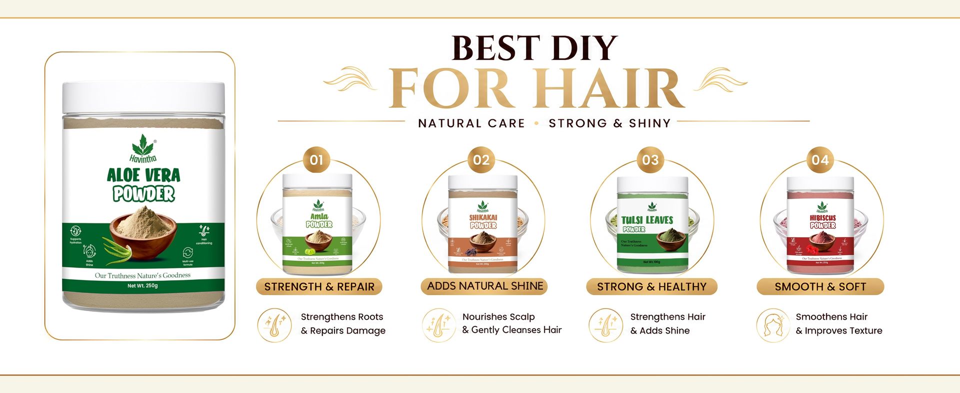 Havintha Natural Aloe Vera Powder 250g – 100% Organic Face Mask for Glowing Skin, Hydration & Soothing Care | Multi-Purpose for Skin & Hair