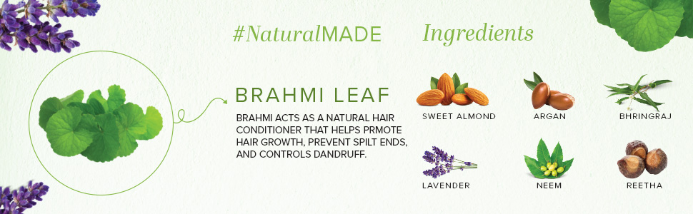 Khadi Natural Brahmi Leaf Organic Powder | Herbal Powder for Hair & Scalp Care | Helps Improve Hairs Strength, Texture & Natural Shine | Gentle Herbal Hair Care Formula | Suitable for Men & Women | All Hair Types | 100g