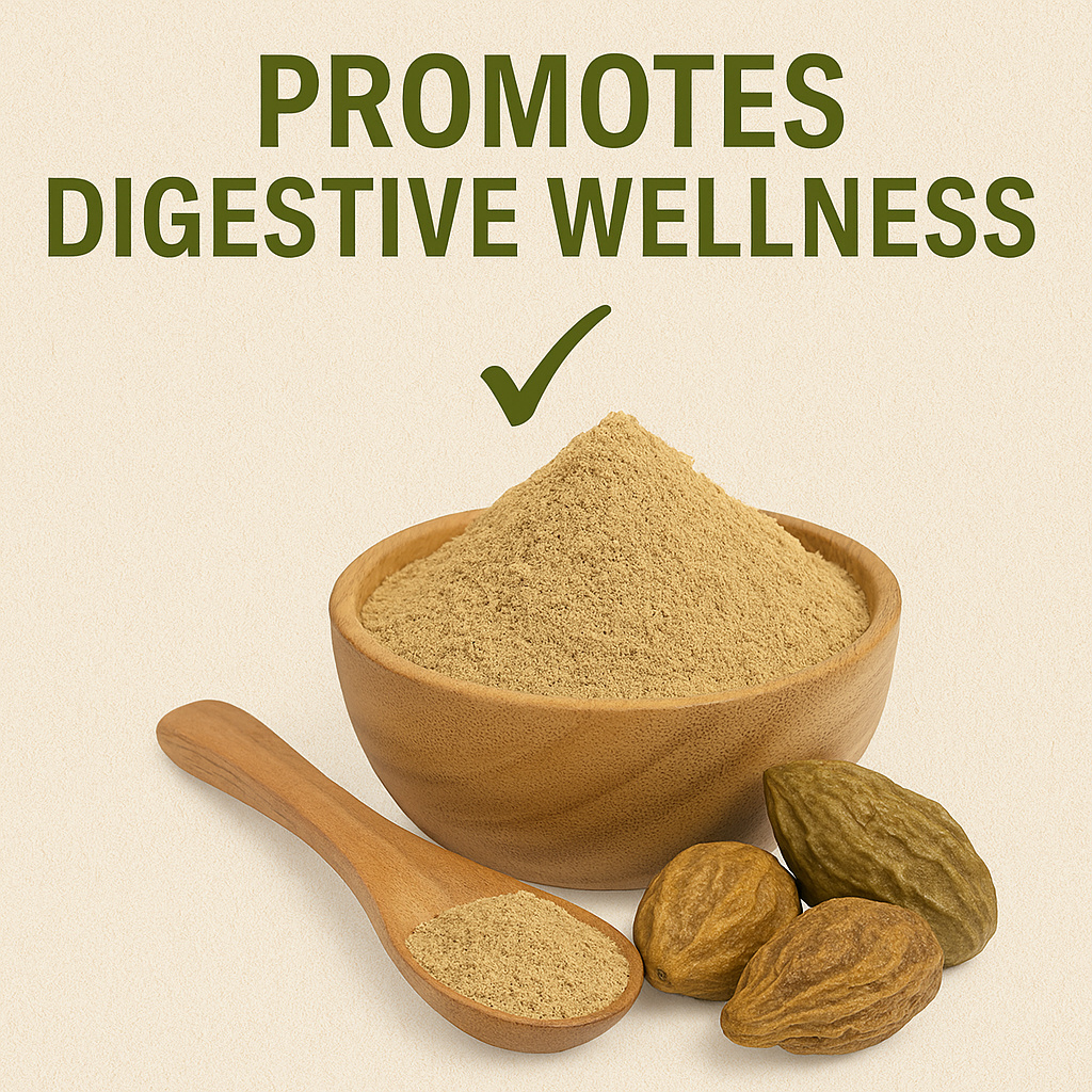 Pure Organio Organic Harad Powder | Haritaki Powder | Terminalia Chebula | Kadukkai Podi | Karakkaya Pudiyamu | 100% Natural & NPOP Indian Organic Certified | 350 Gm