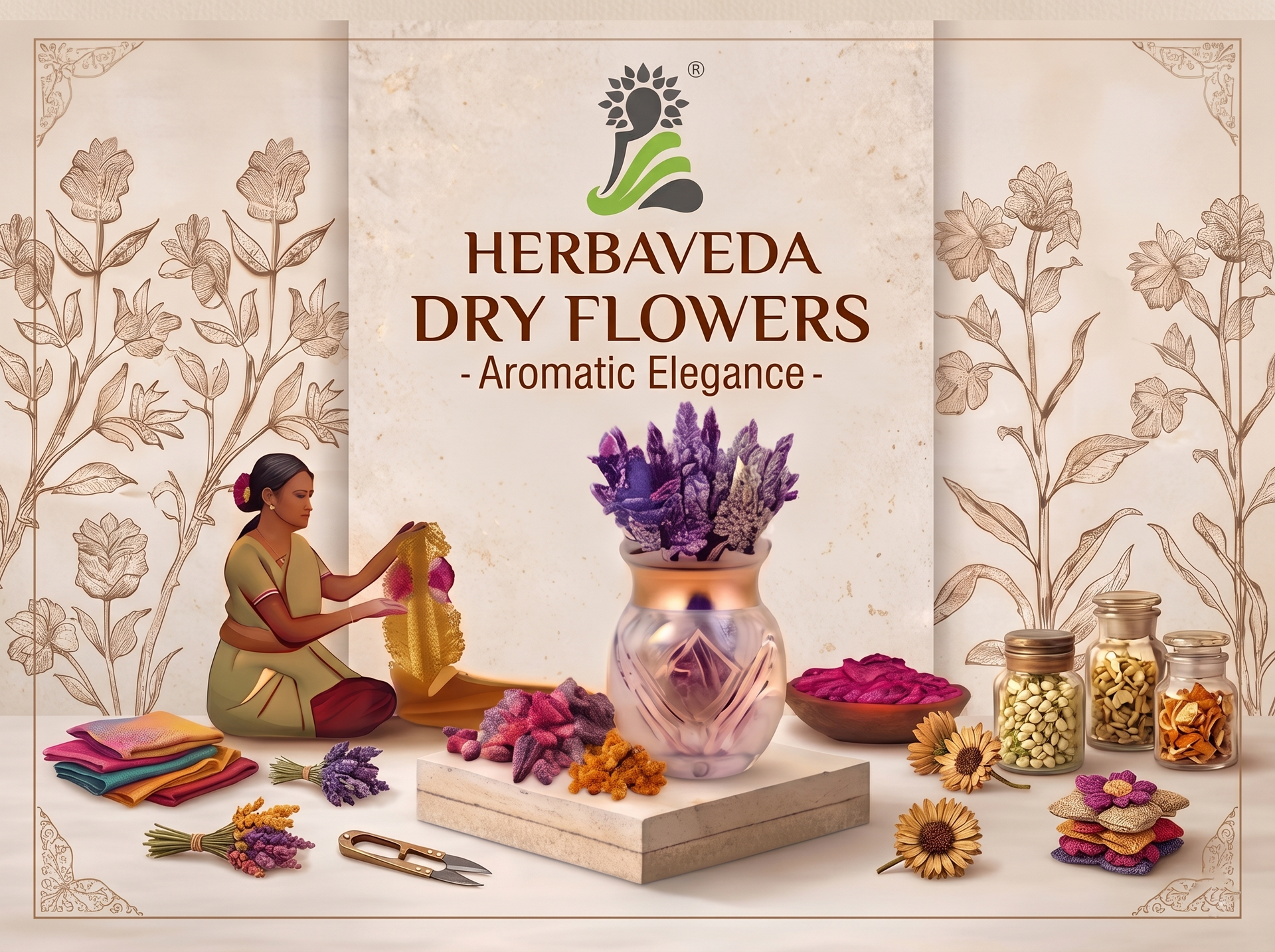 Herbaveda Gokhru Bada (Gokshura) 500g - Pure Tribulus Terrestris Whole Seeds for Men's Wellness, Natural Stamina Traditional Herbal Support, Energy, Vitality & Active Lifestyles