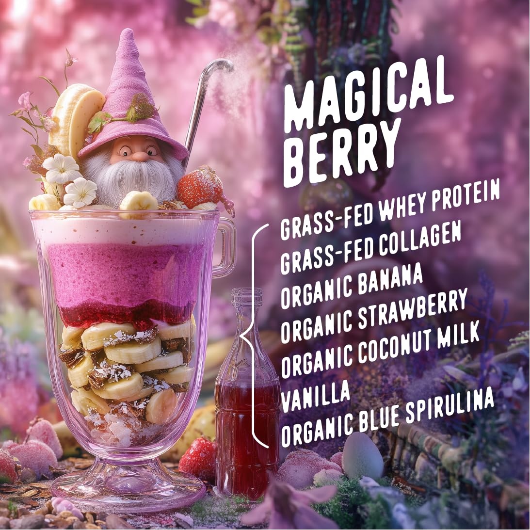 Kids Protein Smoothie - Magical Berry | FlavCity