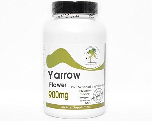 Yarrow Flower 900mg ~ 200 Capsules - No Additives 2