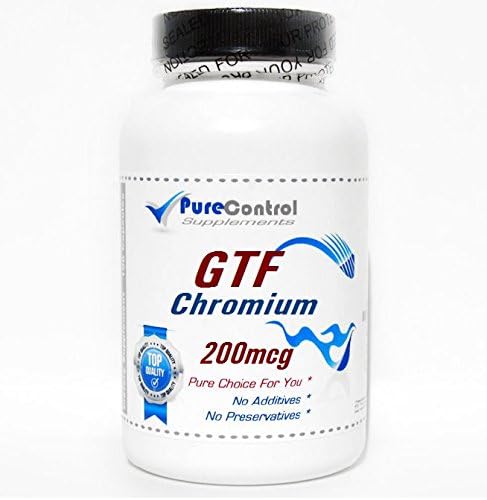 GTF Chromium 200mcg // 200 Capsules // Pure // by PureControl Supplements 2