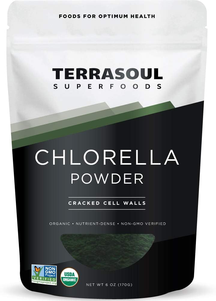 Terrasoul Superfoods Organic Chlorella Powder (Cracked Cell Walls) - 12 Oz (2 Pack) 6