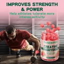 Creatine Monohydrate Gummies 5000mg for Men & Women, Creatine Monohydrate for Muscle Strength, Muscle Builder, Energy Boost, Pre-Workout Supplement(120 Count)-Watermelon Flavor 6