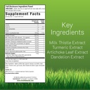 Irwin Naturals Milk Thistle Liver Detox - 60 Liquid Soft-Gels, Supports Liver Health with Dandelion, Artichoke, Turmeric & Green Beet Root - 30 Total Servings 3